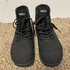 NoBull High Top Black Trainers